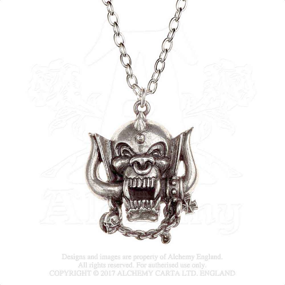 Alchemy Motorhead - War Pig Ketting - Zilverkleurig